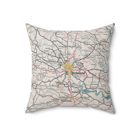 Richmond Virginia pillow