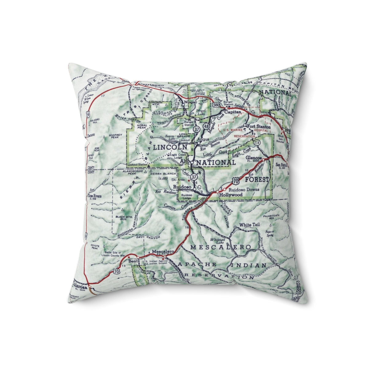 Ruidoso New Mexico pillow