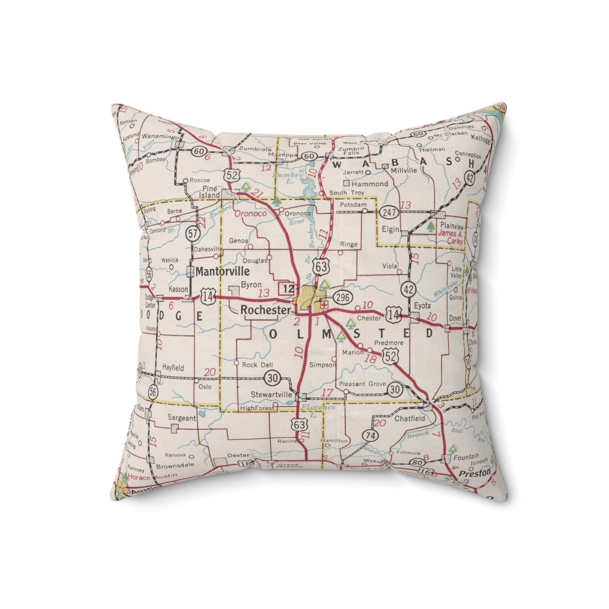 Rochester Minnesota pillow