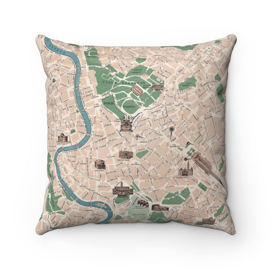Rome Italy pillow