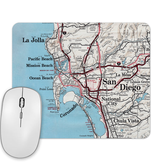 San Diego California mousepad