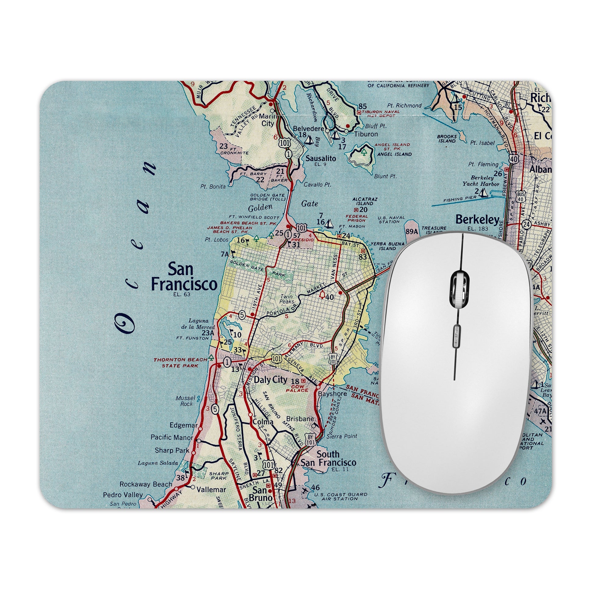 San Francisco California mousepad