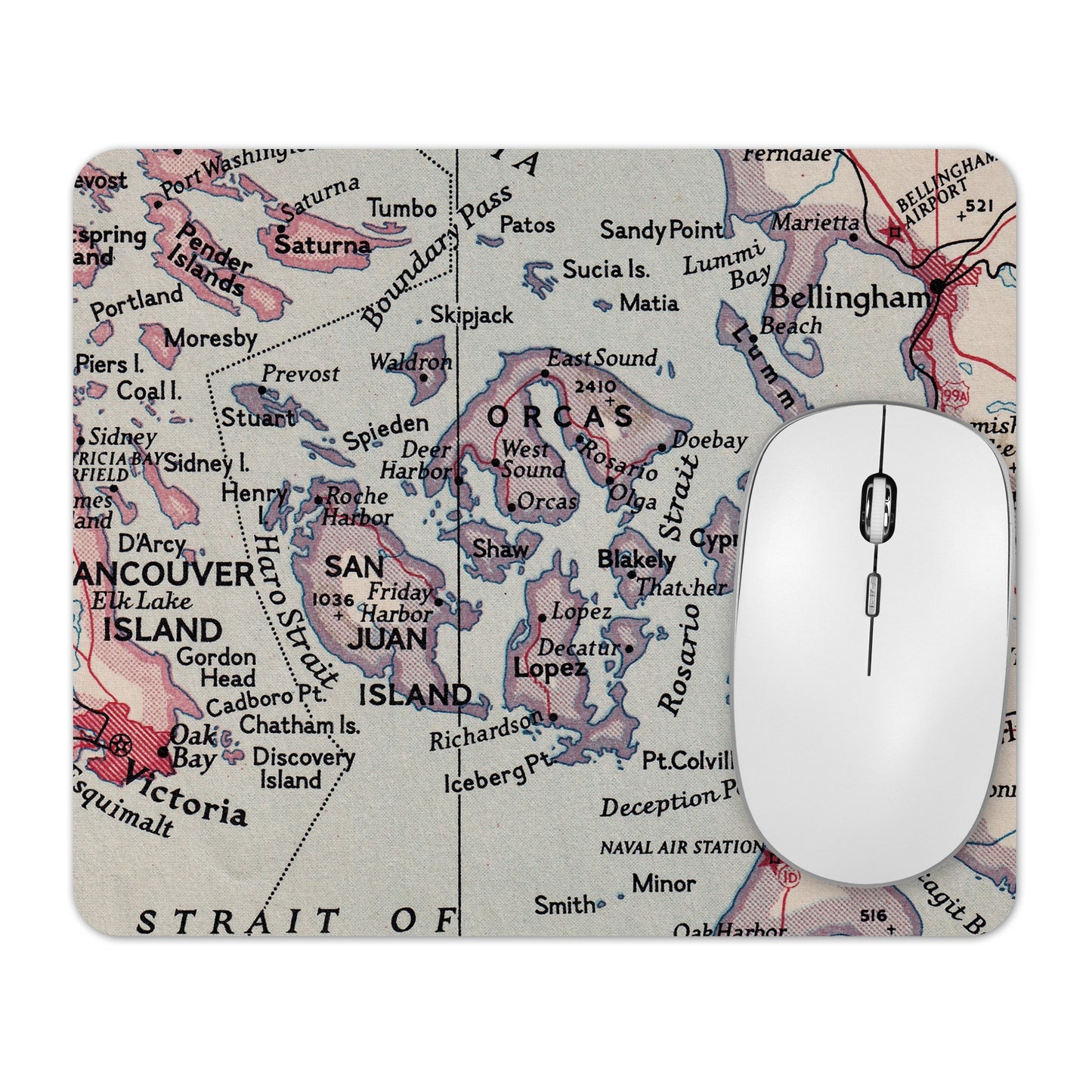 San Juan Islands Washington mousepad