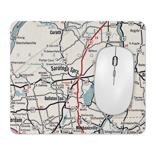 Saratoga Springs New York mousepad