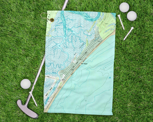 Sea Island Georgia golf towel primary image