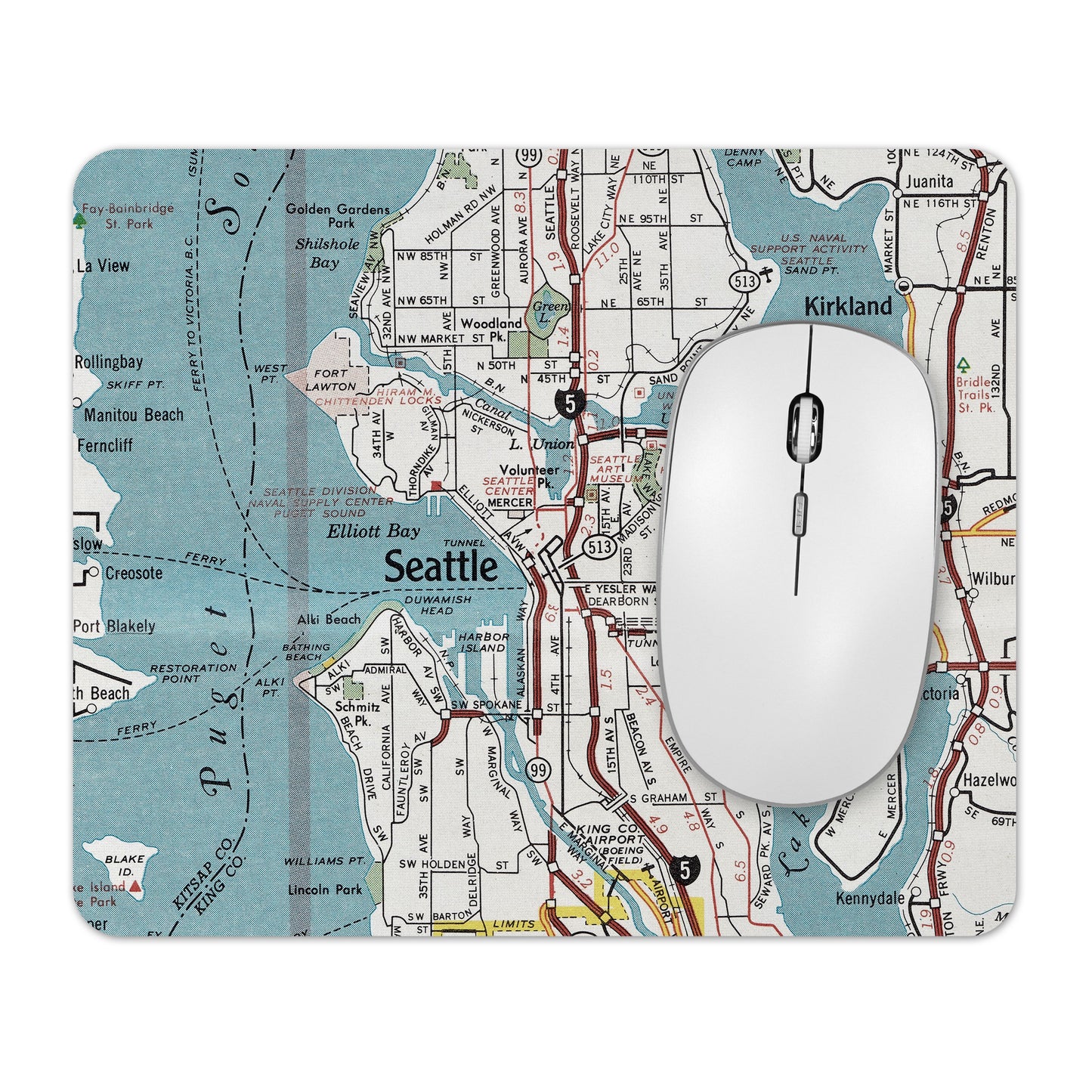 Seattle Washington mousepad