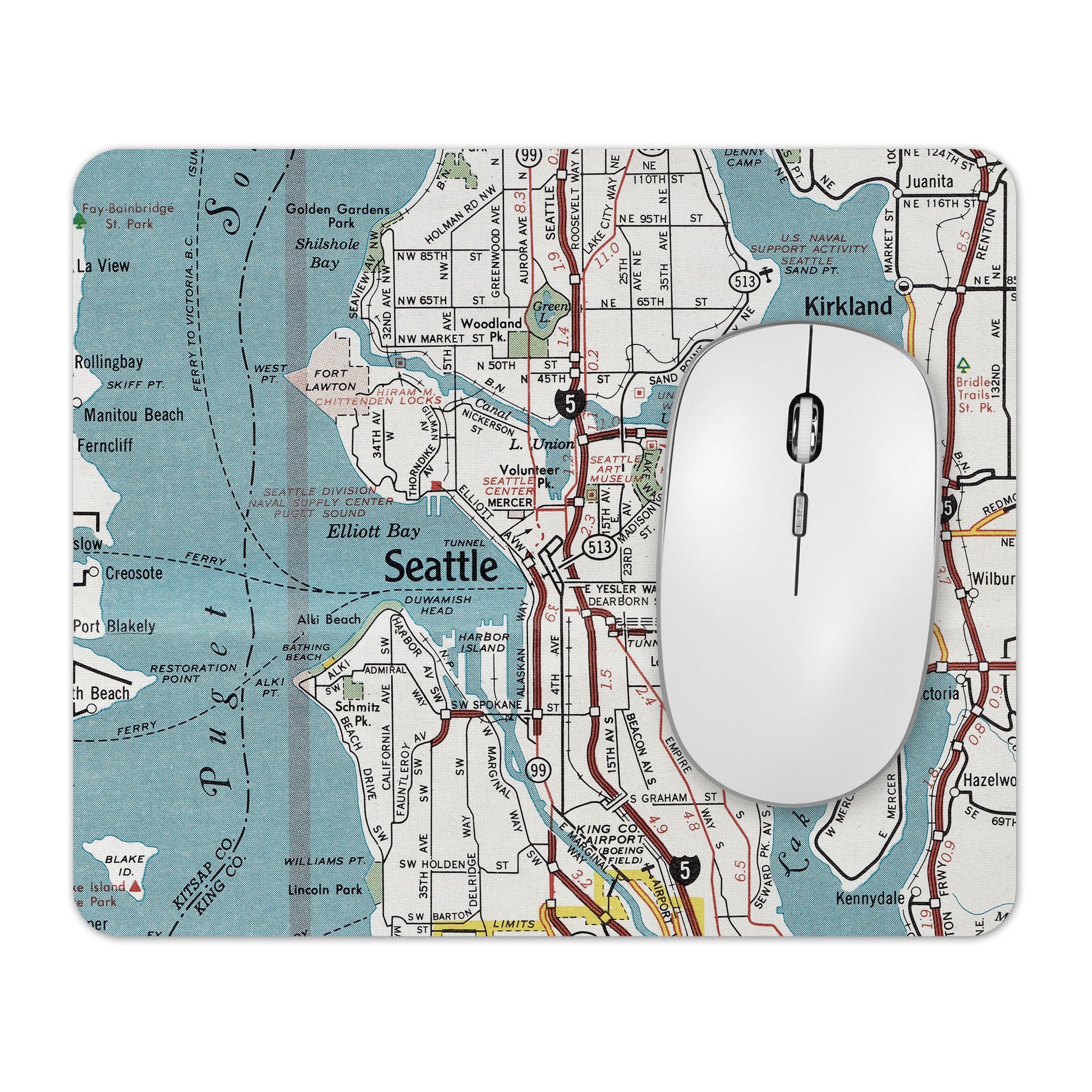 Seattle Washington mousepad