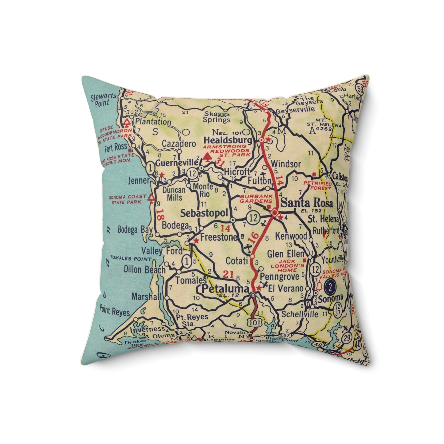 Sebastopol California pillow