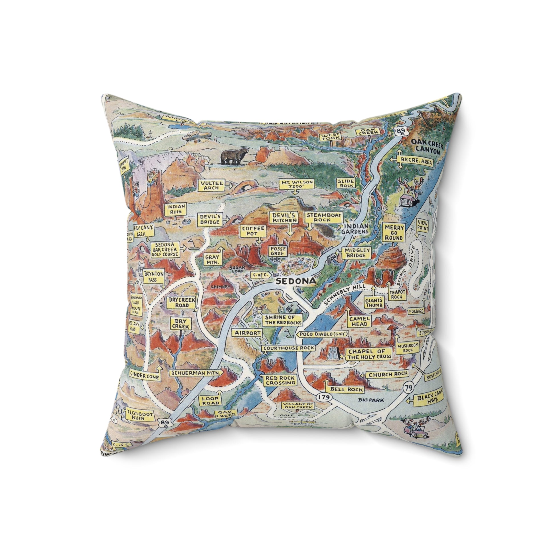 Sedona Arizona pillow