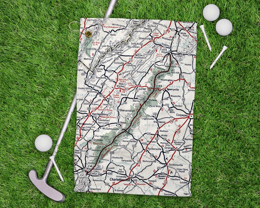 Shenandoah National Park golf towel primary image