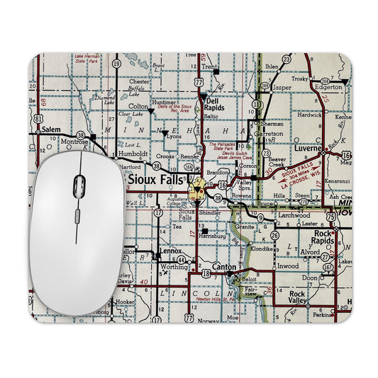 Sioux Falls South Dakota mousepad