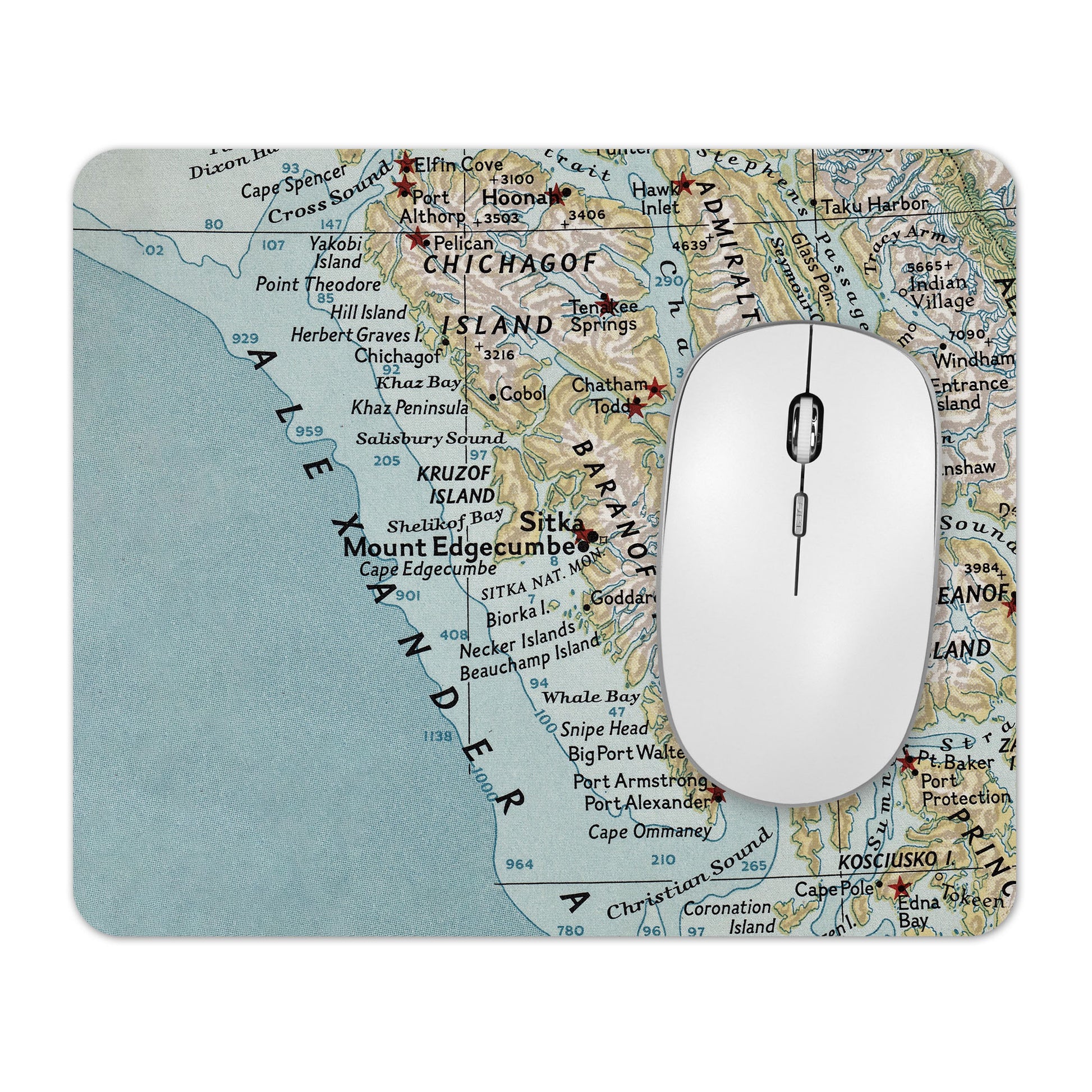 Sitka Alaska mousepad