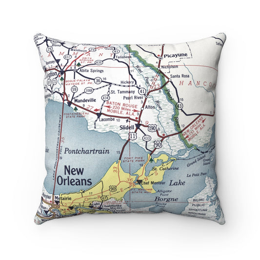 Slidell Louisiana pillow
