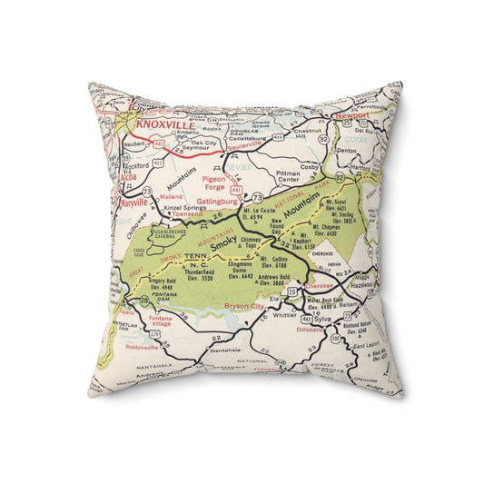 Great Smoky Mountains National Park pillow