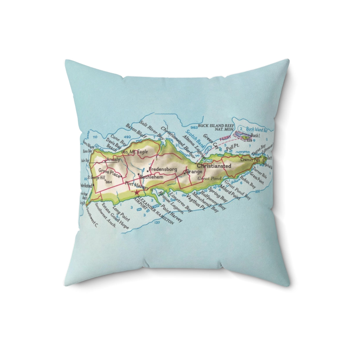 St Croix pillow
