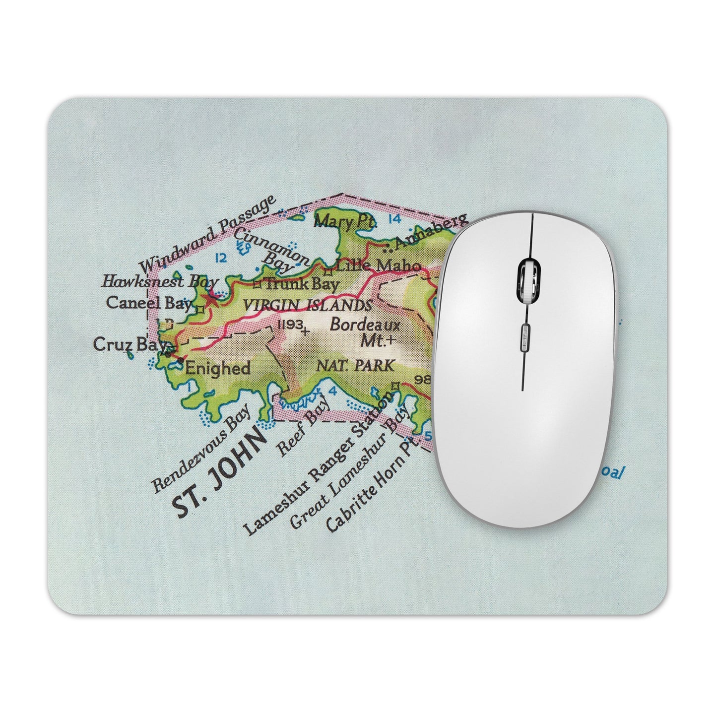 St John USVI mousepad