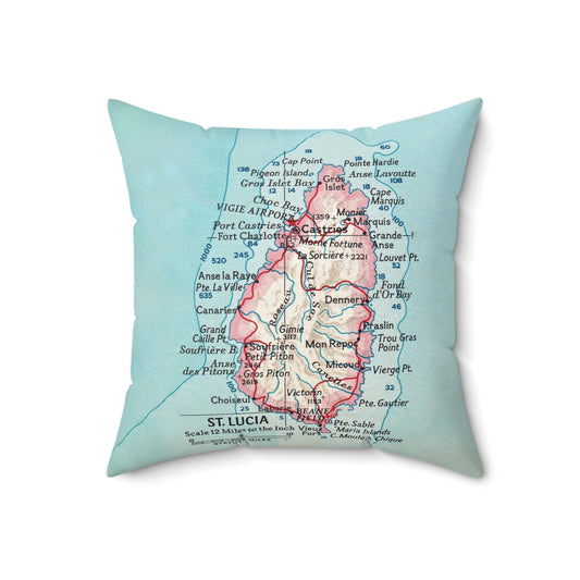 St Lucia pillow