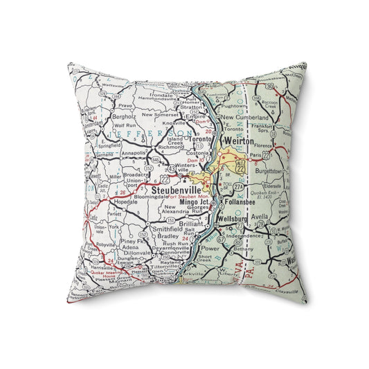 Steubenville Ohio pillow
