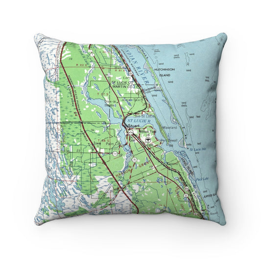 Stuart Florida pillow