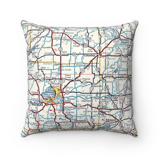 Sun Prairie Wisconsin pillow