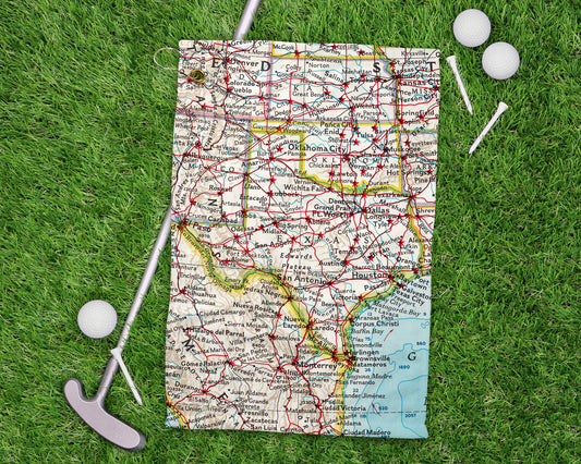 Texas golf towel primary image