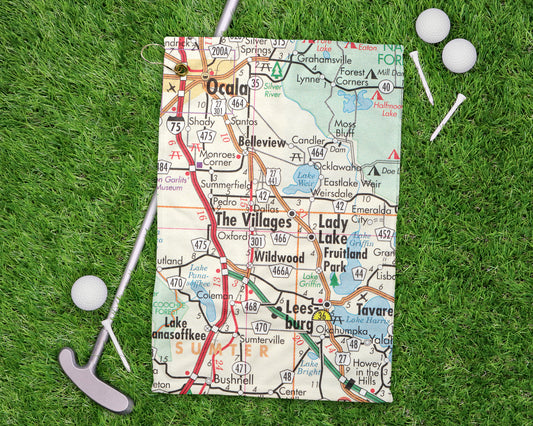 The Villages golf towel primary image