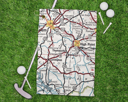 Thomasville North Carolina golf towel primary image