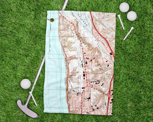 Torrey Pines golf towel primary image