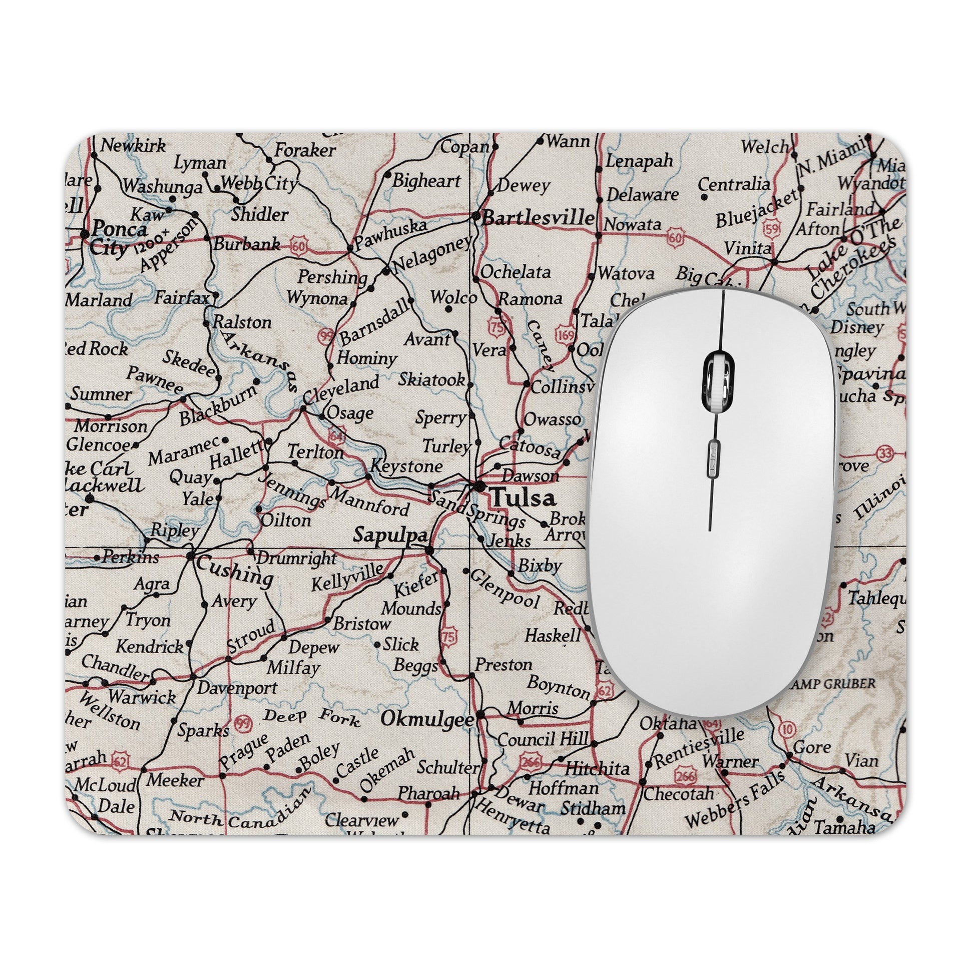 Tulsa Oklahoma mousepad