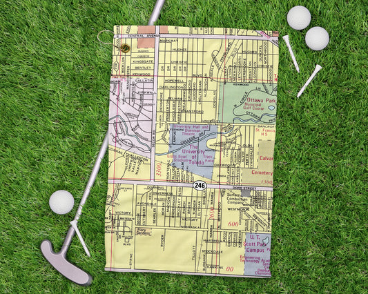 University of Toledo golf towel primary image