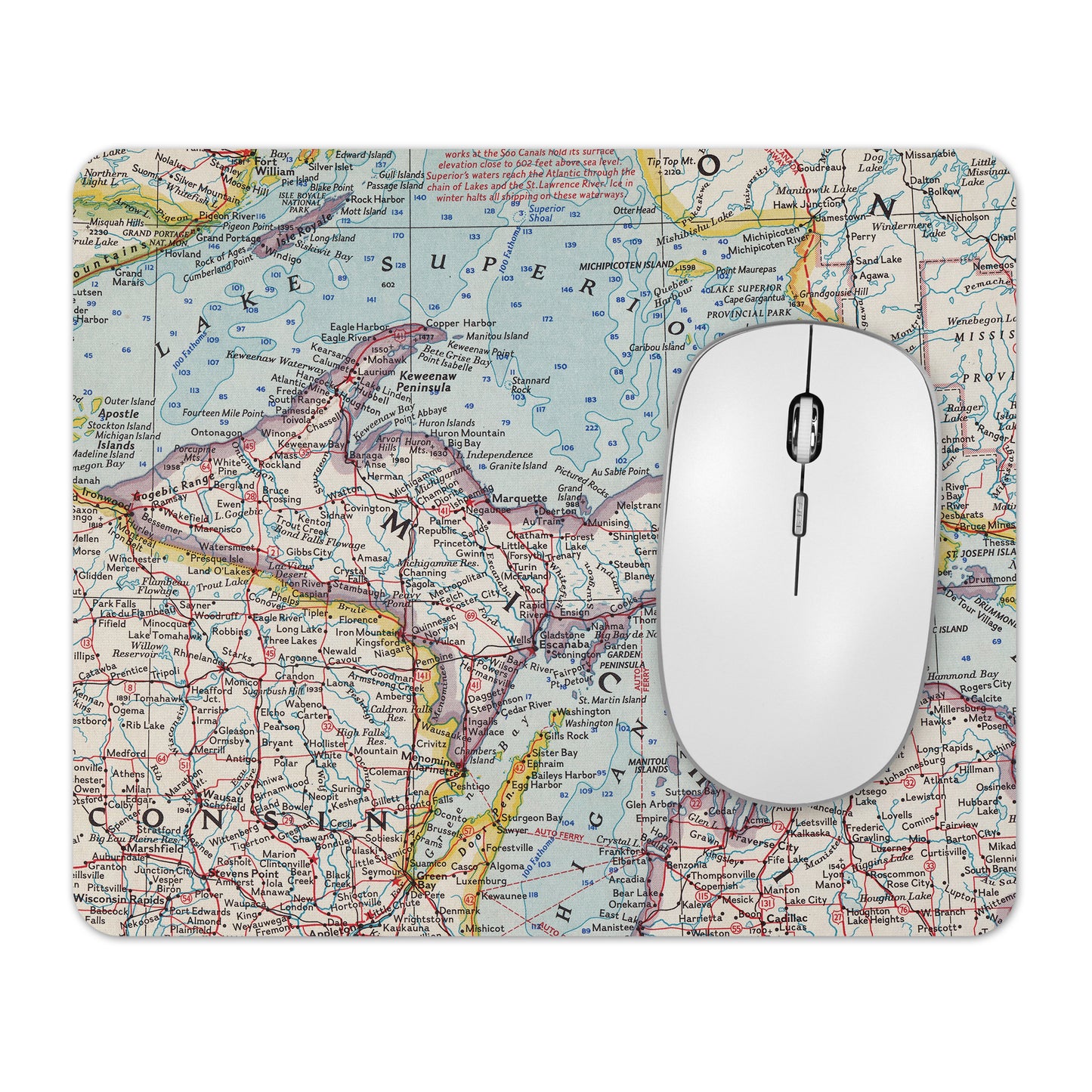 Upper Peninsula Michigan mousepad
