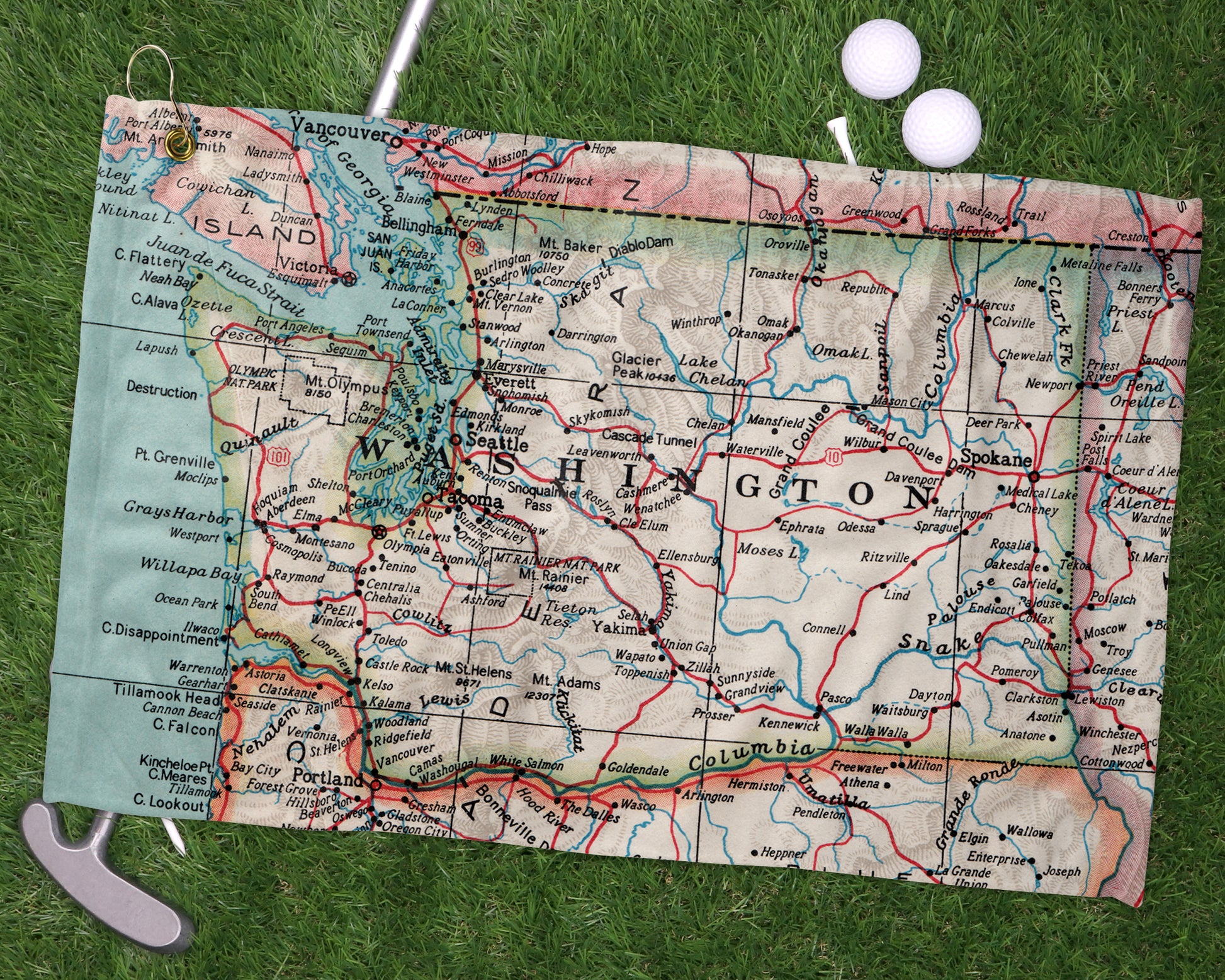 Washington golf towel primary image