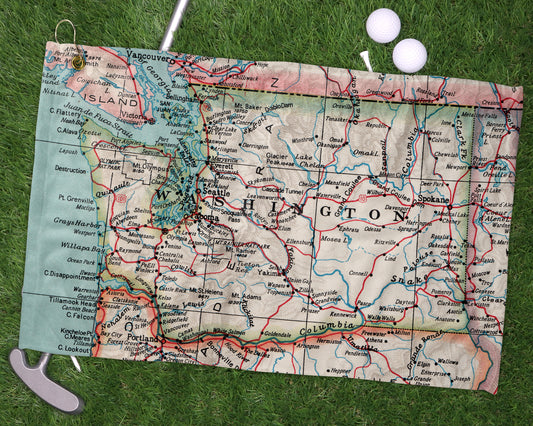 Washington golf towel primary image