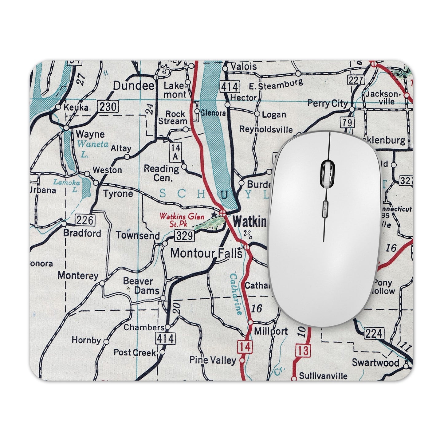 Watkins Glen New York mousepad
