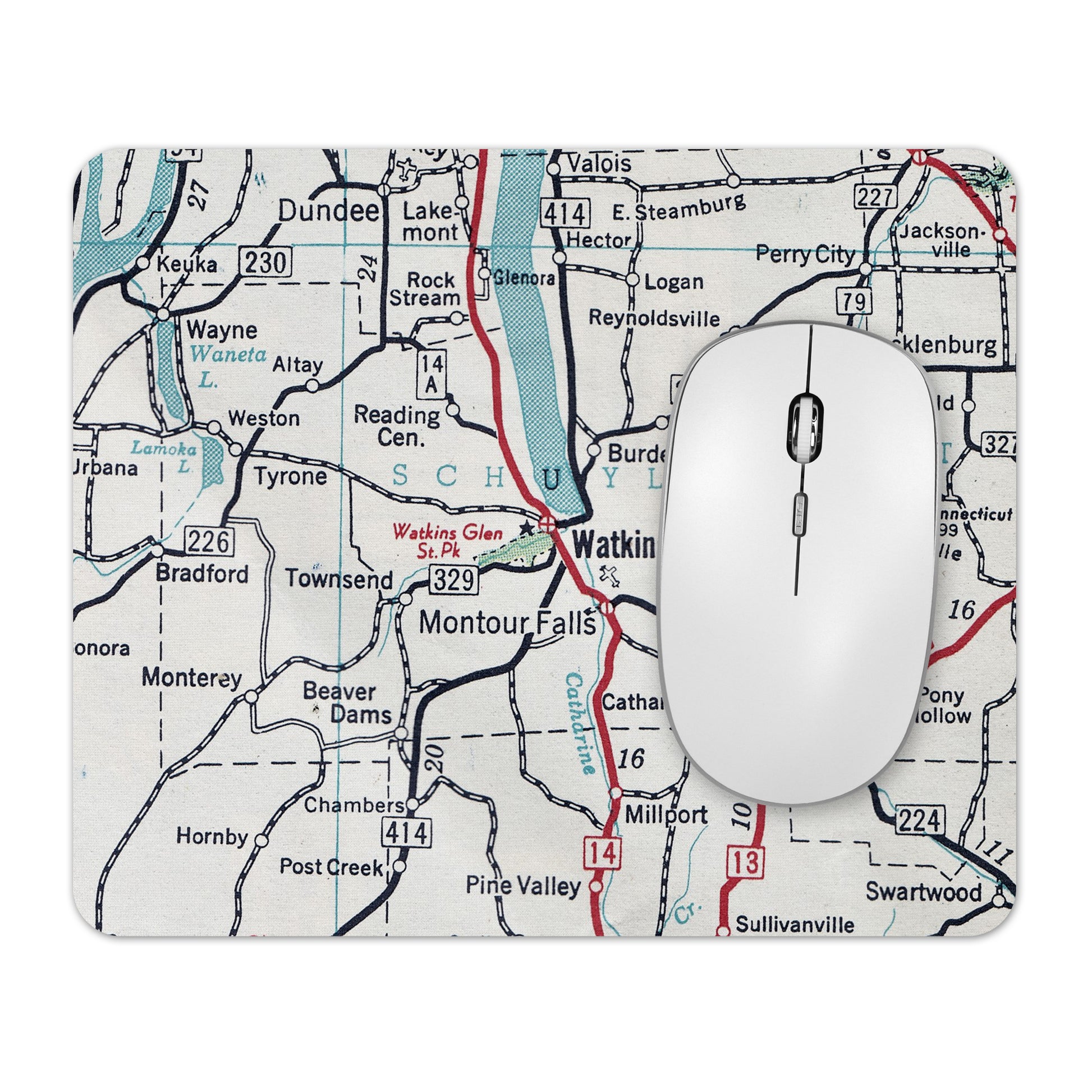 Watkins Glen New York mousepad