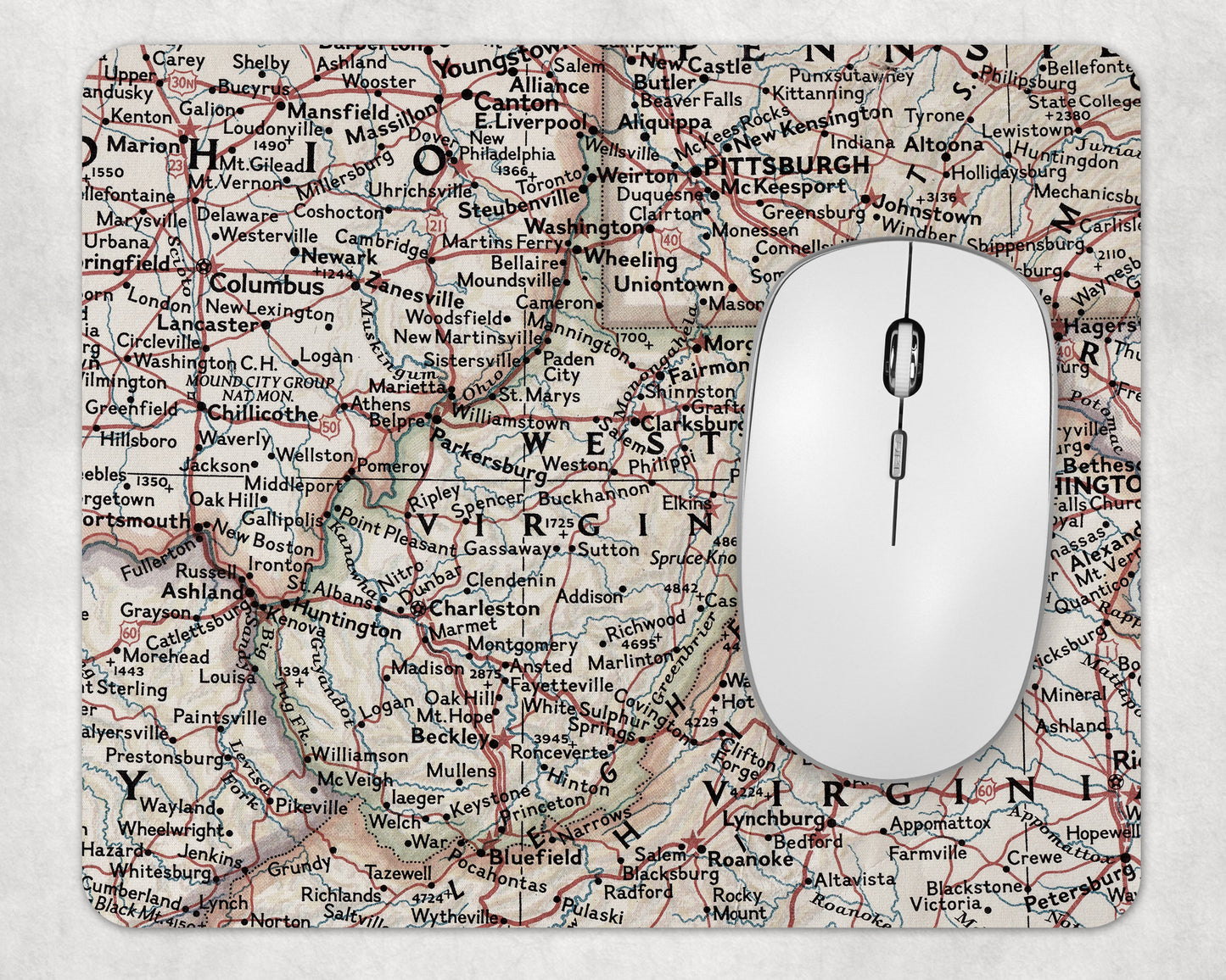 West Virginia mousepad