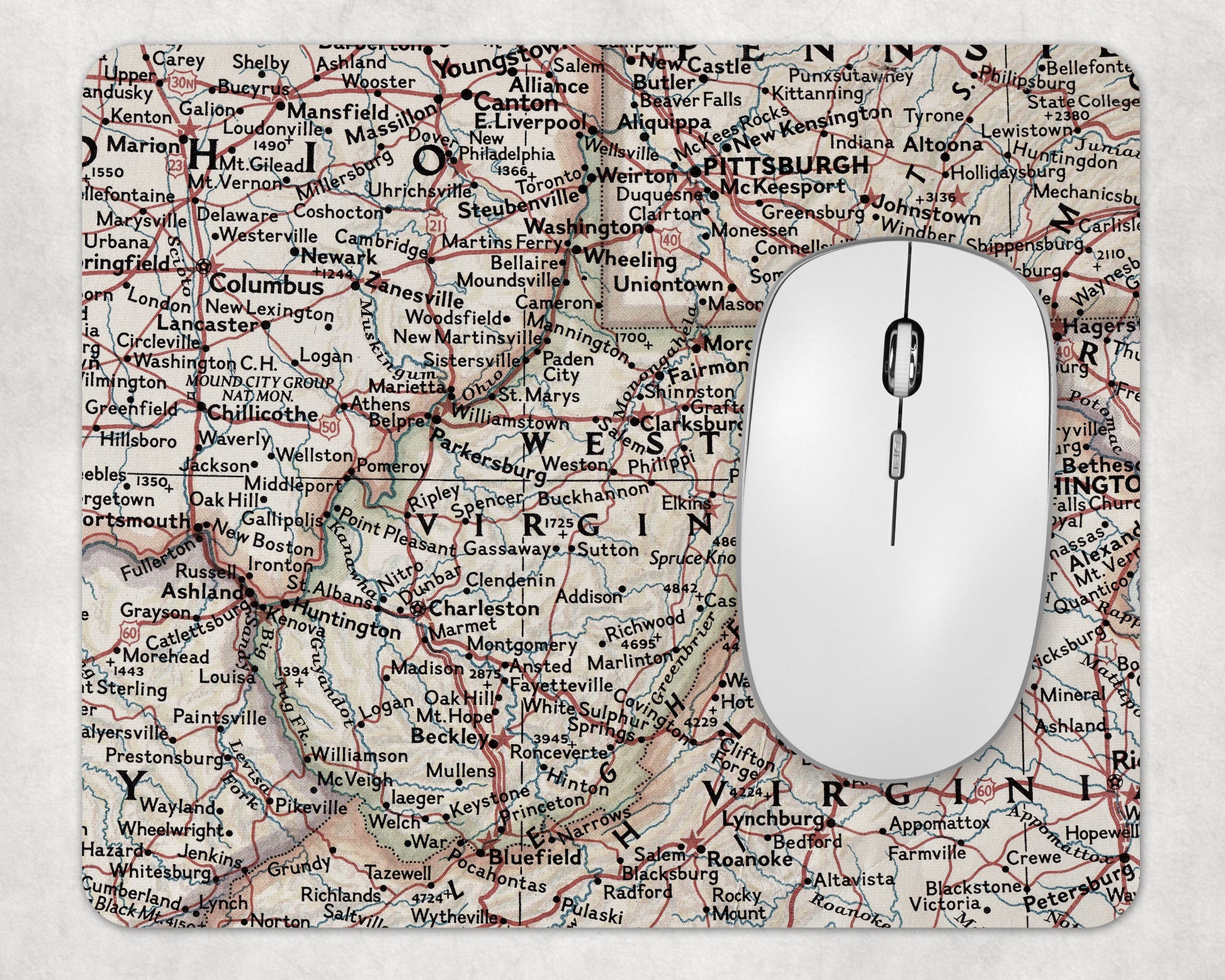 West Virginia mousepad
