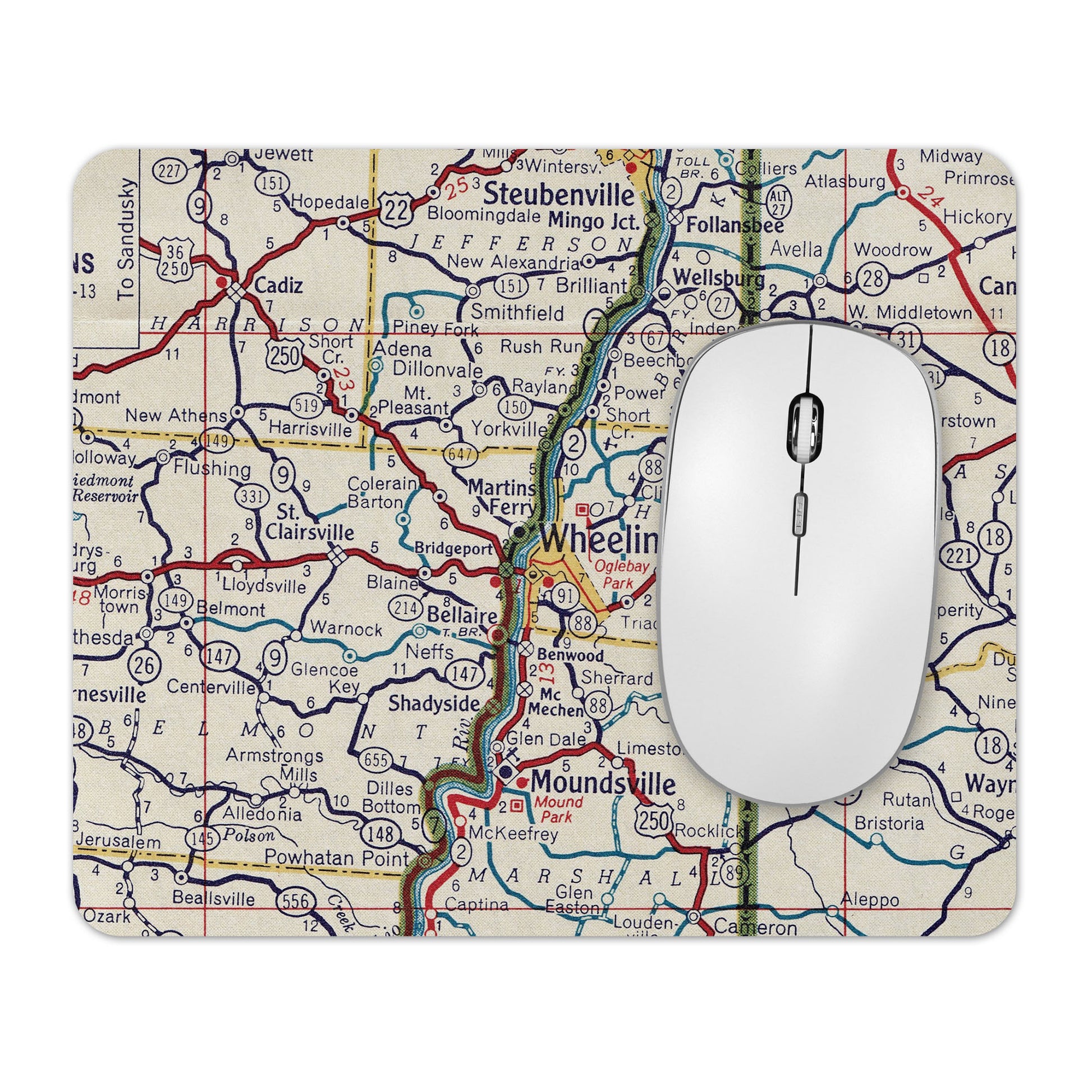 Wheeling West Virginia mousepad