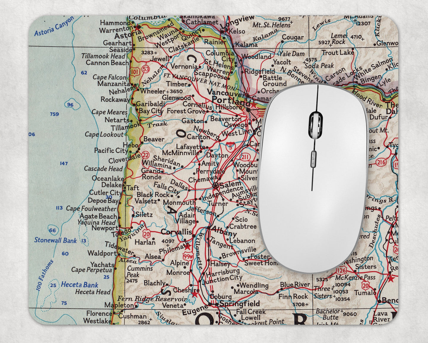 Willamette Valley Washington mousepad