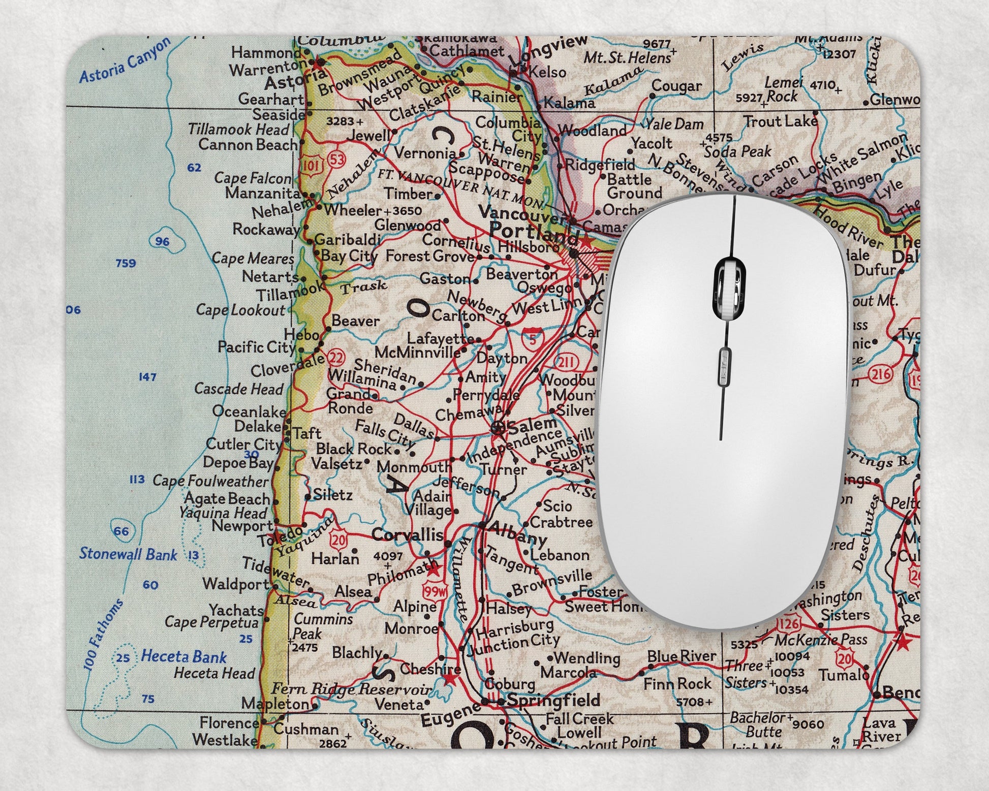 Willamette Valley Washington mousepad