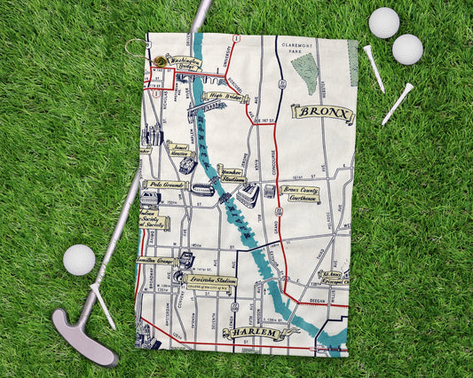 Yankee Stadium golf towel primary image