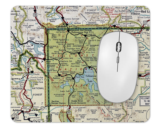 Yellowstone National Park mousepad