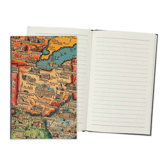 Ohio Vintage Map Travel Journal