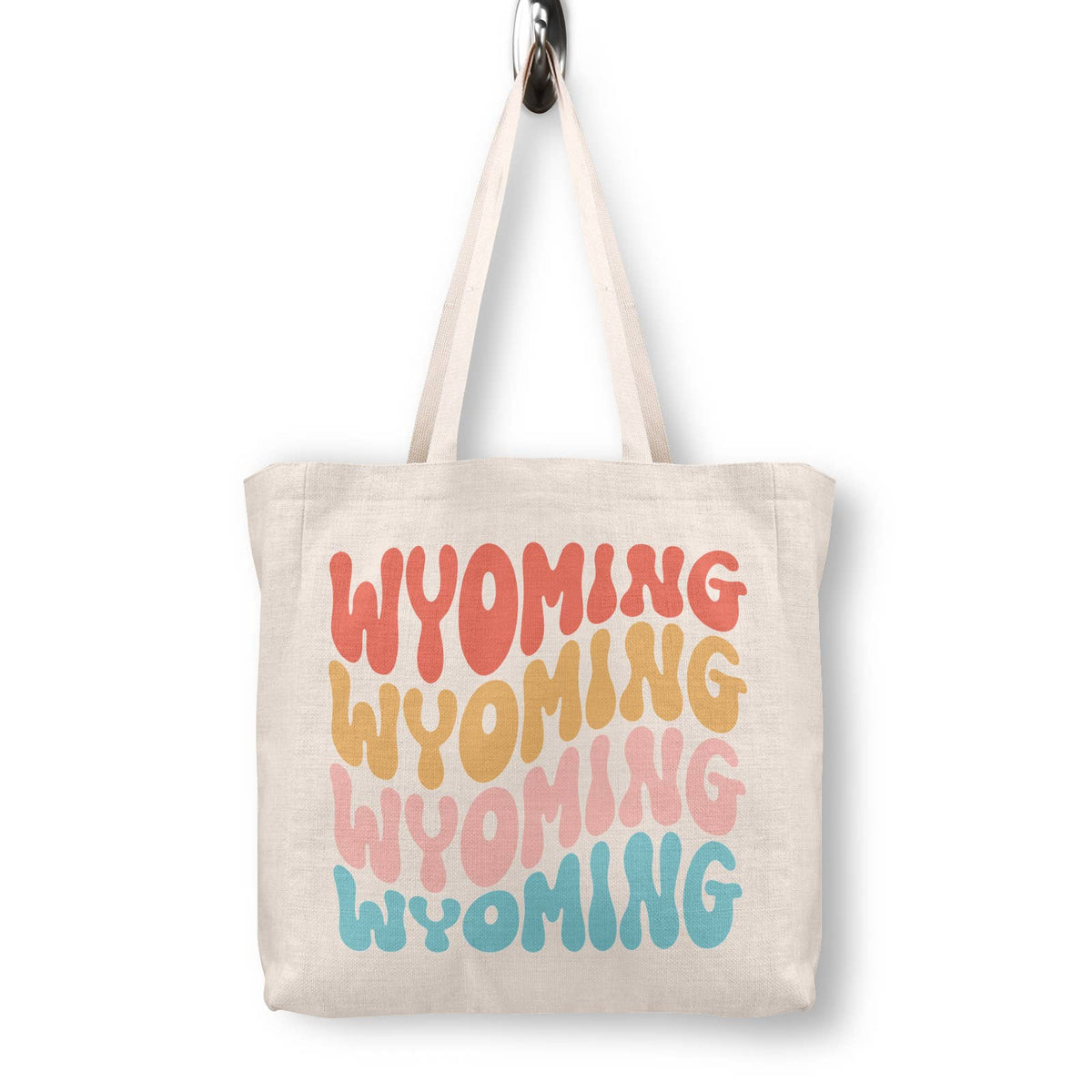 Wyoming Canvas Tote Bag