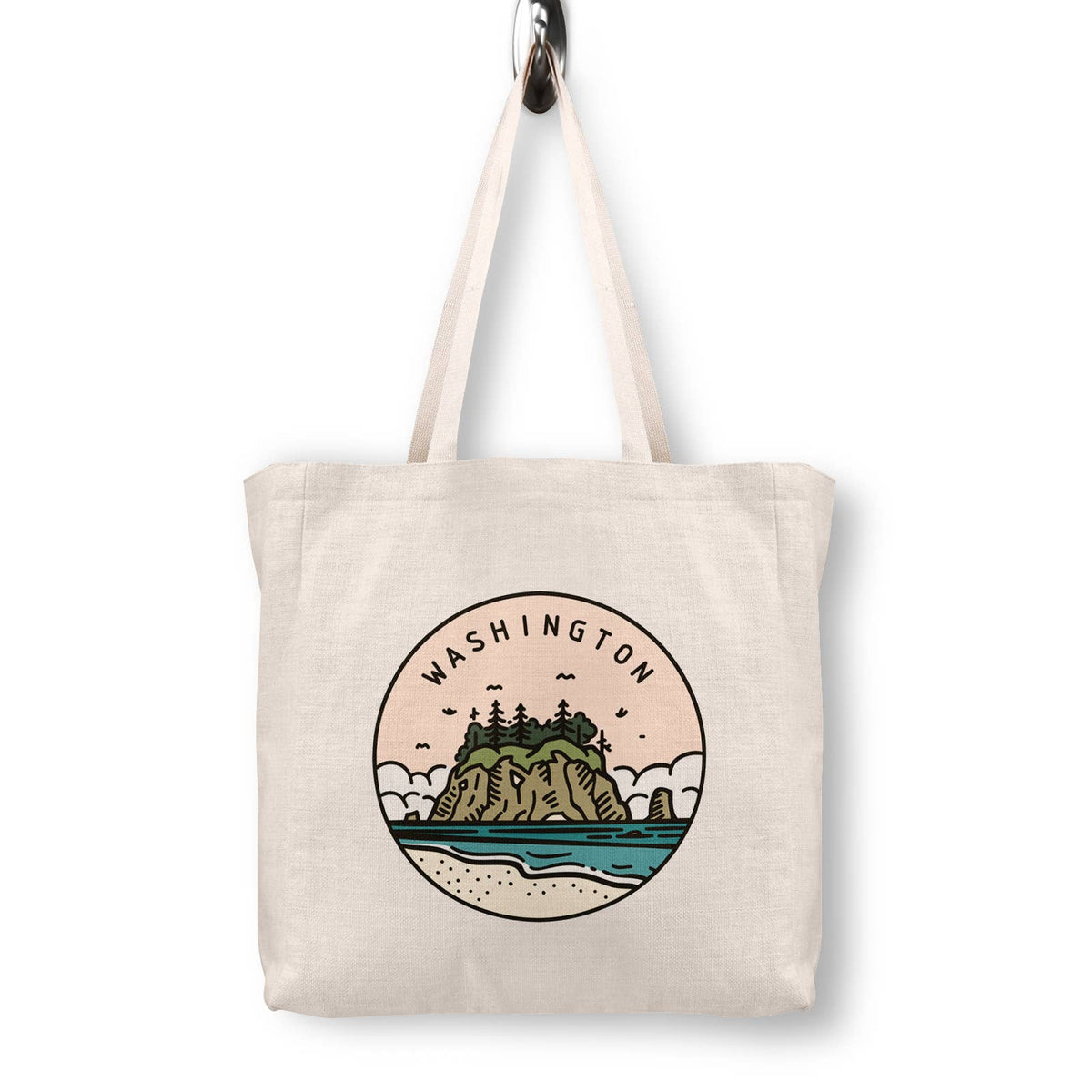 Washington Canvas Tote Bag