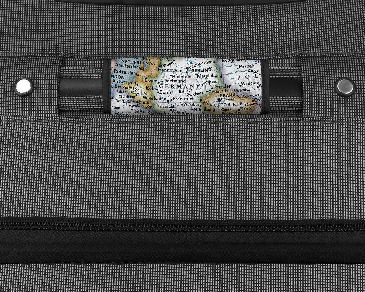 Germany Map Suitcase Spotter Luggage Handle Wrap