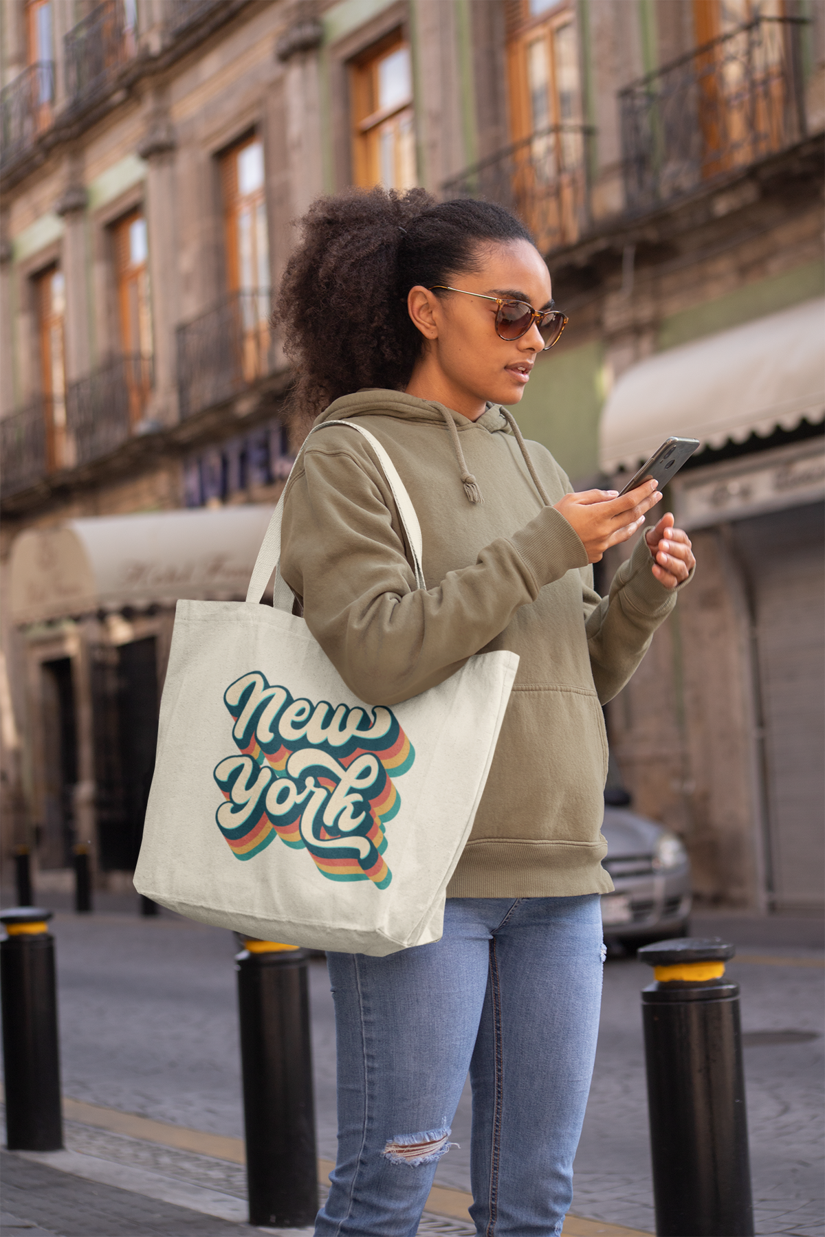 Kansas canvas tote bag