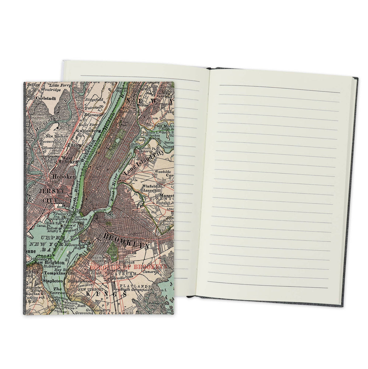 New York City Vintage Map Travel Journal