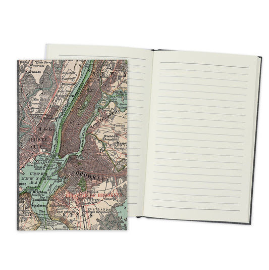 New York City Vintage Map Travel Journal