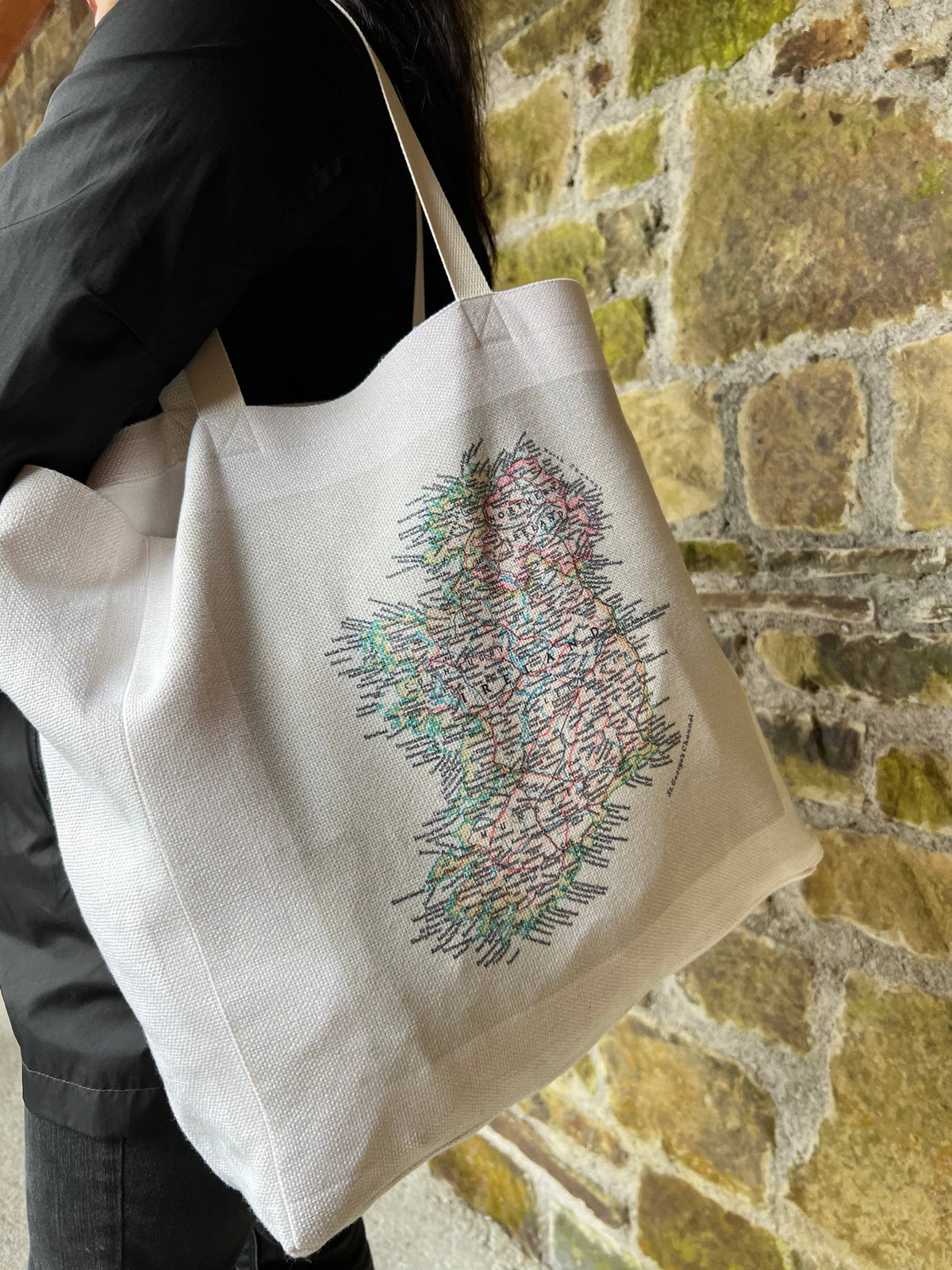 Pella Iowa canvas tote bag
